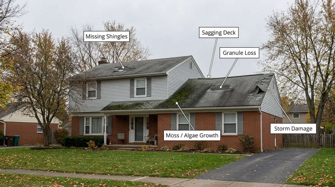 5 signs your roof needs replacing this fall
